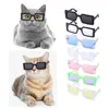 1PC Lovely Pet Eyeglasses Multicolor Square Round Triangle Glasses Fashion Cool Cat Dog Photos Props Accessories Pet Products 2