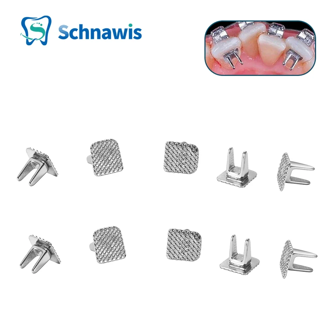 100 Pcs Dental Orthodontic Bite Turbos Opener Tongue Tamers Bondable Hinge - Foto 11