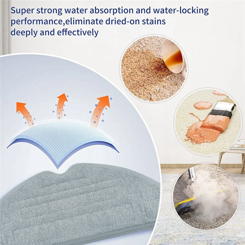 18PCS Replacement Parts for S8/S8+/S8 Pro Ultra Robot Vacuum Cleaner Double Main Brushes Mop Cloth HEPA Filter
