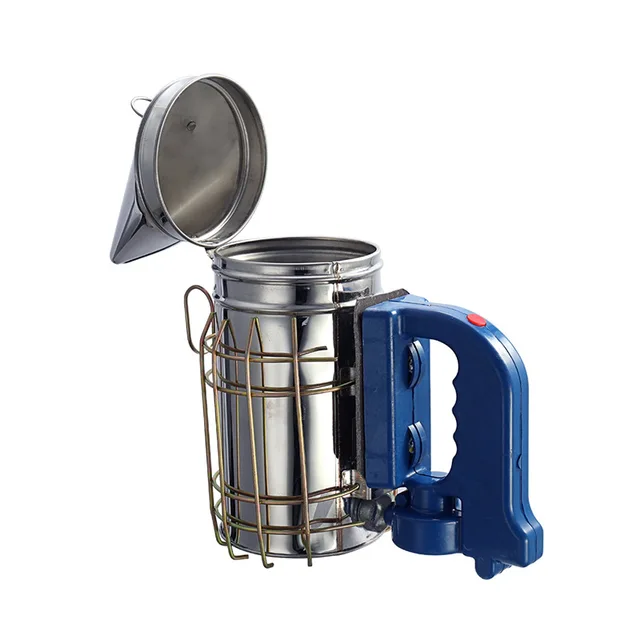 Méhészeti Eszközök Méhkészlet Elektromos Dohányzó Rozsdamentes Acél Dohányos Füstméhek - Image 4