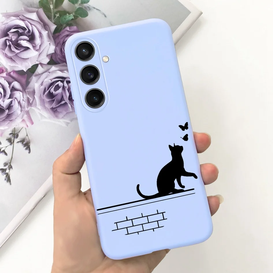 Cute Love Heart Butterfly Silicone Soft Case Cover for Samsung Galaxy - Protective Bumper Design