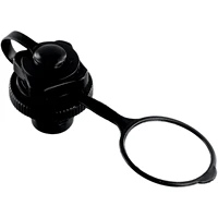 One-way Air Cap Replacement Screw Inflation Valve Plastic Black 22mm For Inflatable Boats Kayaks 2