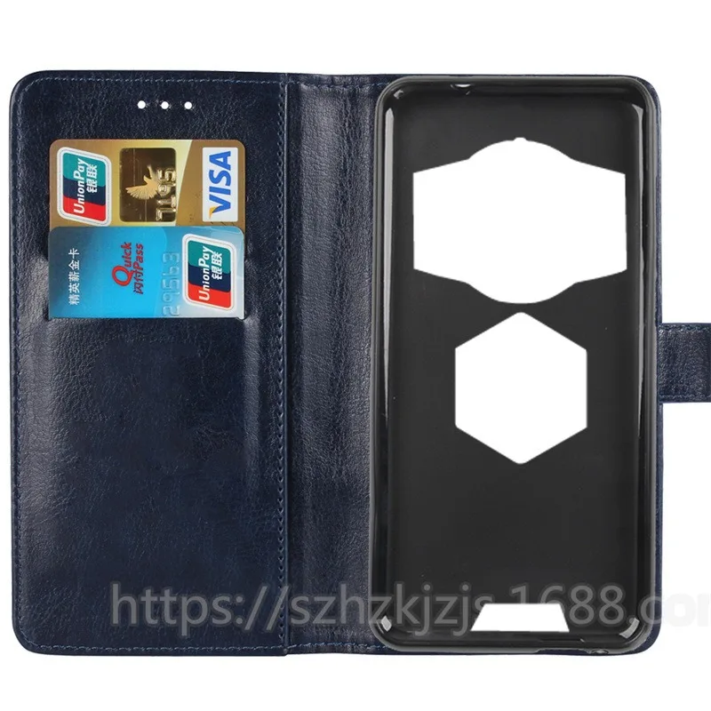 Premium Flip Leather Case with Magnetic Stand - Elegant Business Style
