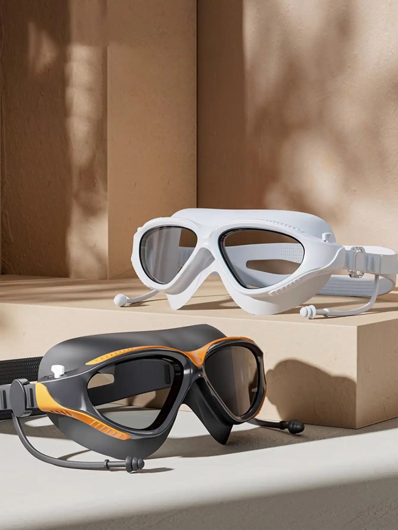 GOTOTOP lunettes de natation étanches Lunettes de natation anti-buée