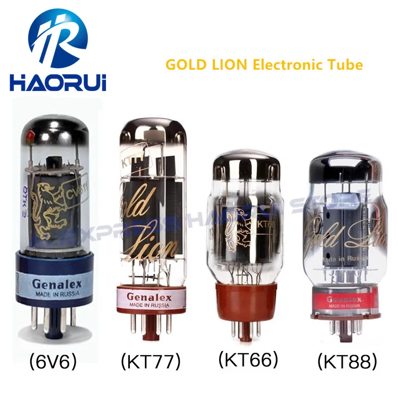 Genalex Gold KT88 KT77 KT66 6V6 Vacuum Tube HIFI Audio Valve Electronic ...