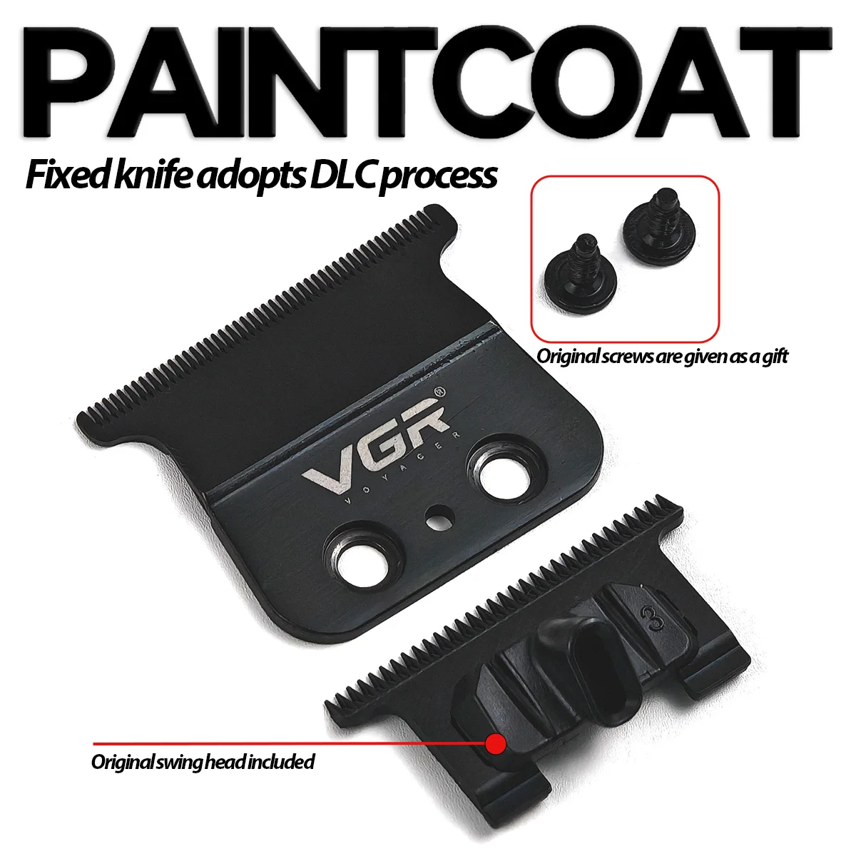 Professional Original Replaceable Cutter Head for VGR V-906 Professional Hair Clipper 0mm Blade Hair Cutting Machine hair clipper hair trimmer