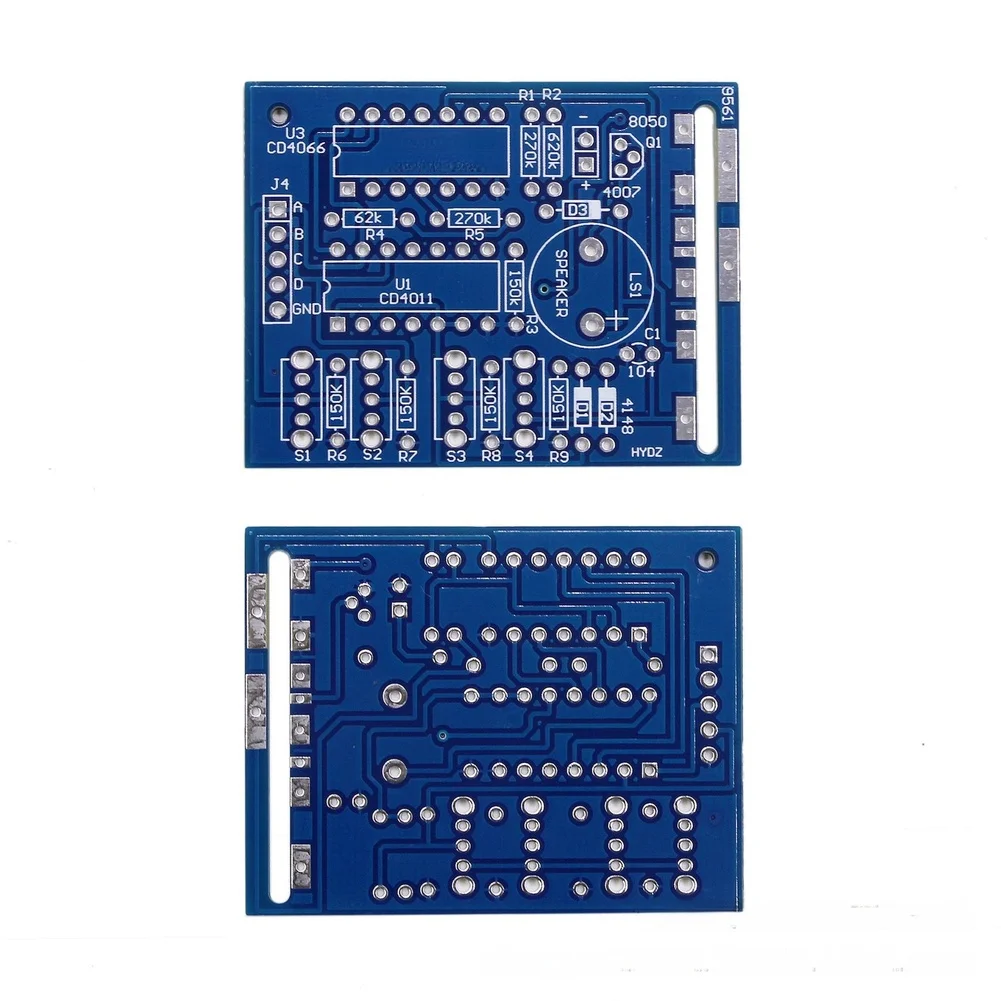 4.5V5V 작동 및 플라스틱 금속 구조를 갖춘 DIY 키트용 취미용자용 16음 효과 전자 모듈