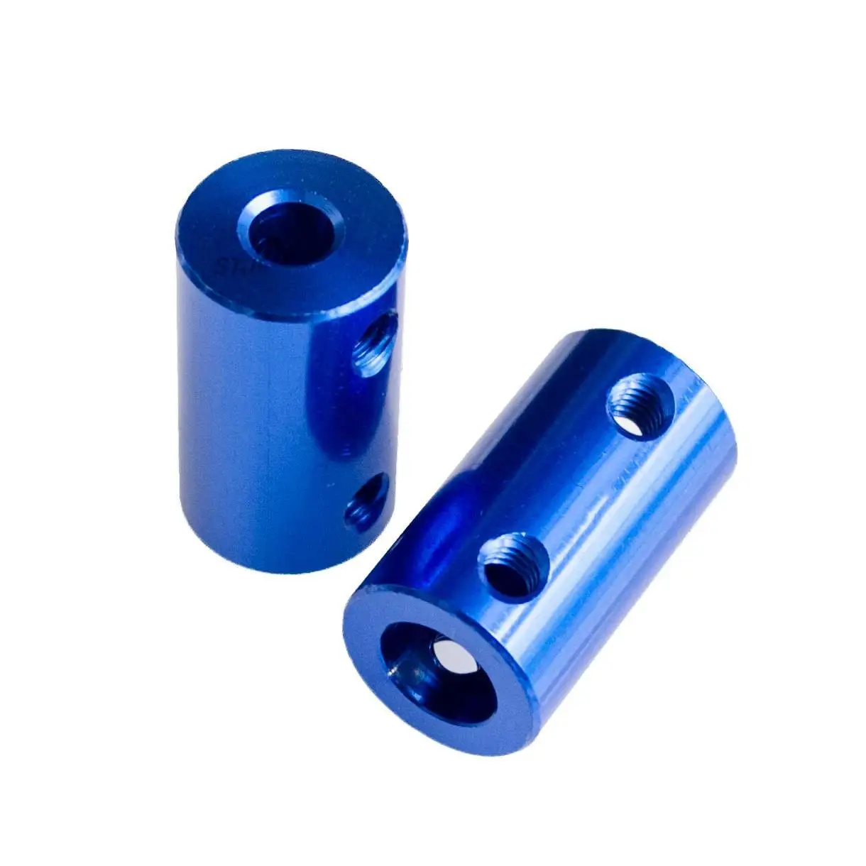 Accoppiatore in lega di alluminio blu D14 L25 5mm con 8mm per albero da 5mm albero da 8mm per accoppiamento modello nave albero motore