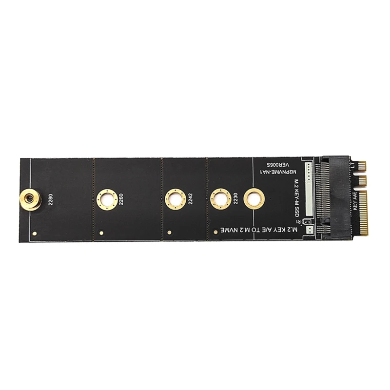 

M2 KEY A-E to M2 NVME Adapter Converter Card Riser NVME TO KEY-M Expansion Slot WiFi to M2 NVME Support 2230-2280 M2 SSD