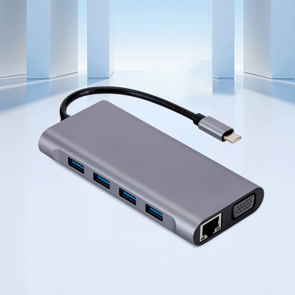 11 in 1 USB 3.0 Type-c Hub