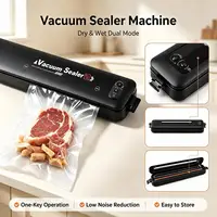 Machine de scellement sous vide domestique automatique pour aliments secs et humides, machine d'emballage et de stockage alimentaire pour la cuisine 1