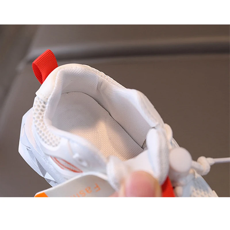 1-6 Years LED Baby Luminous Sport Sneakers Boys Girls Anti-slip Toddler Mesh Shoes