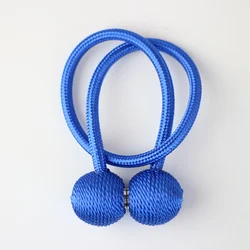 Elegant Magnetic Curtain Tieback - High-Quality Decorative Clip and Buckle Holder - 1 Piece (12156Sapphire)