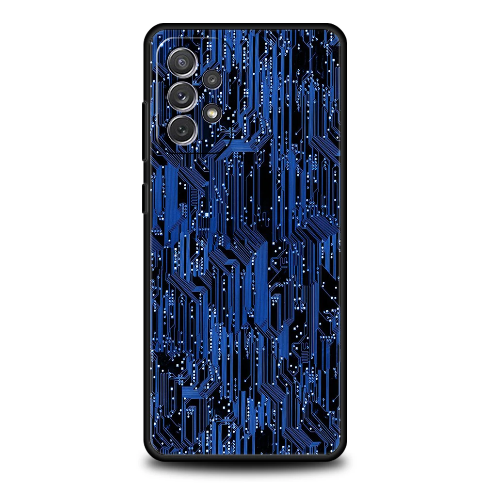 Inside Motherboard Circuit Design TPU Phone Case