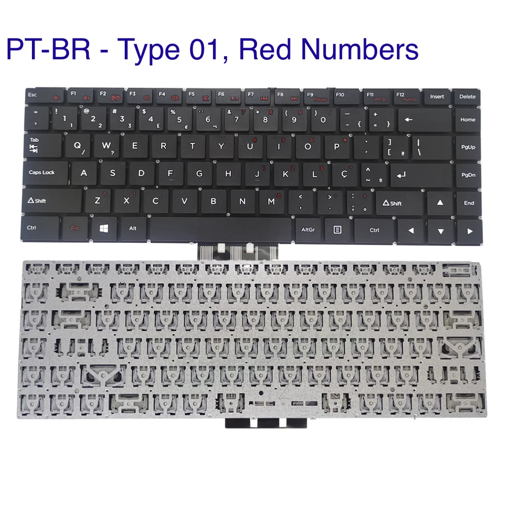Teclado Brasileiro e Português para Compaq Presario 420 425 430 427 435 433 434 436 439 - Imagem 4