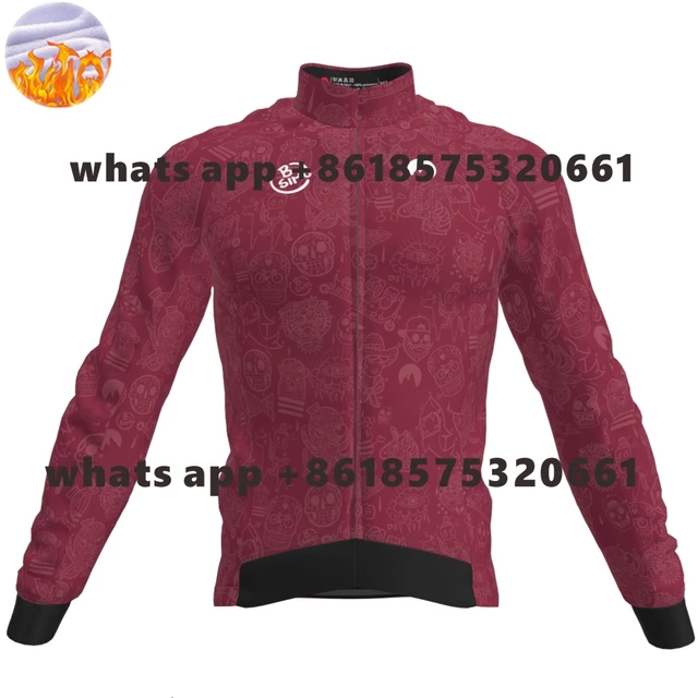 thumbnail image 1 of Conjunto de chaqueta y maillot de ciclismo para hombre de Slopline, nuevo conjunto de polar térmico de invierno de manga larga para exteriores, equipo para bicicleta de montaña, Ciclismo para hombre, 1 of 5