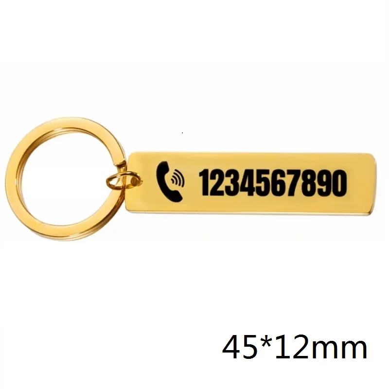45x12mm-Gold Color