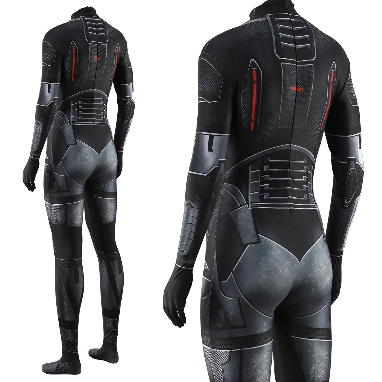 Mass Effect-Inspired N7 Armor Spandex Bodysuit Cosplay Costume for Adults