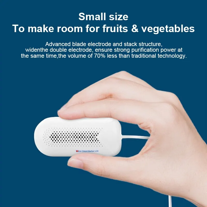 New Capsule Multifunctional Fruit And Vegetable Purifier Cleaning Machine Food Ingredients Household Sterilization Portable 4