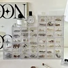 6/9/12 Grids Mini Drawer Storage Box Acrylic Earring Organizer Boxes Transparent Ring Jewelry Cosmeyic Drawers Desktop Organizer 1