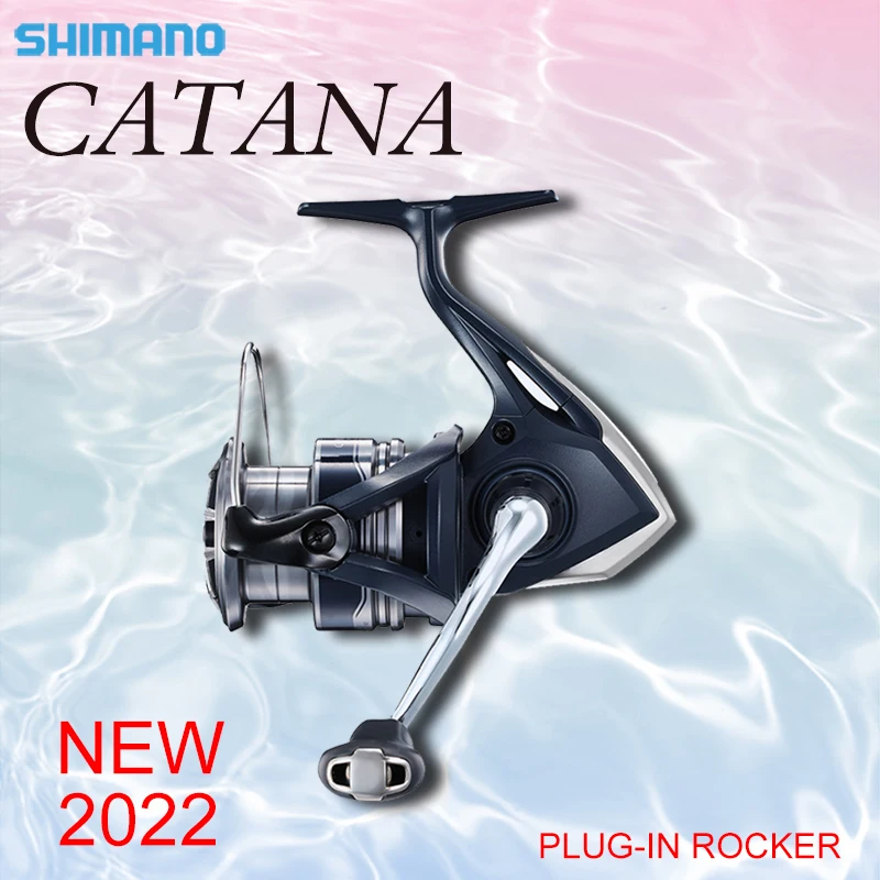 2022 Shimano Catana Spinning Fishing Reels 1000-4000 3+1bb Max Drag 3-8 ...