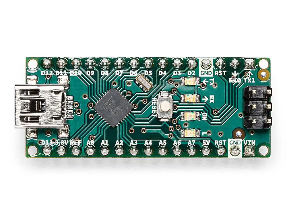 

Плата разработки Arduino Nano ATMEGA328, микроконтроллер, официальный A000005, импорт итальянской оригинальной упаковки