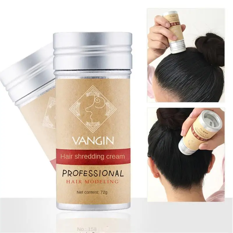 

72g Strong Hold Hair Wax Stick Nature Extraction Matte Lasting Shaping Hair Fragment Finishing Cream Wax For Hair Man Woman