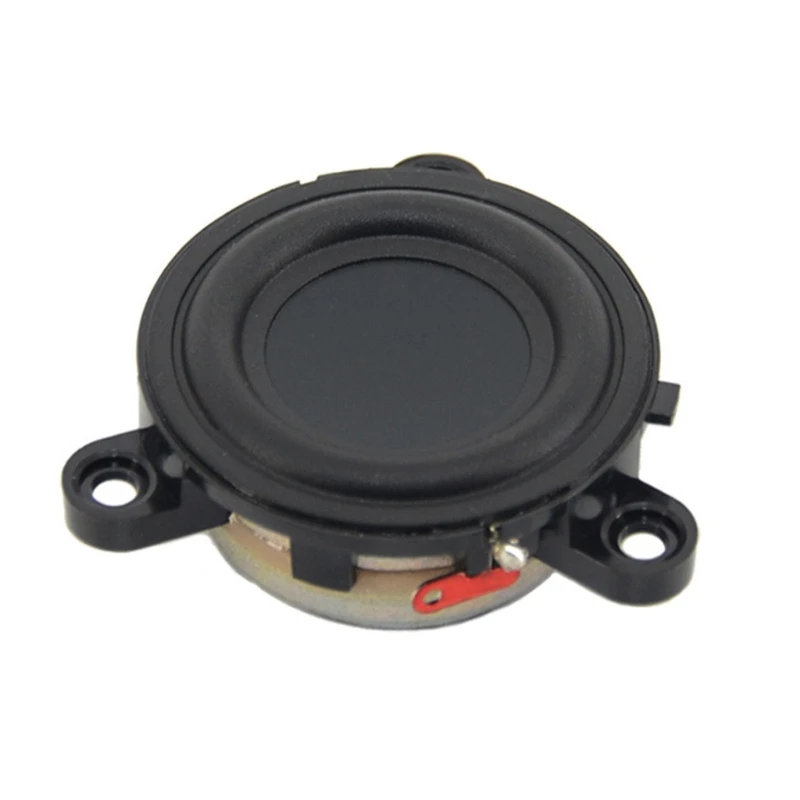 Midrange Speaker Hifi 1.75inch 40mm 60W 3.2Ohm Speaker Midrange Home Rubber Side DIY Sound System Replacement F19E