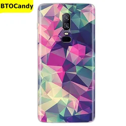Transparent Silicone Soft TPU Back Cover for Oneplus 6T (Color 36)