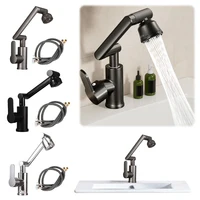1080 Degree Swivel Faucet Rotating Faucet 360 Degree Rotation Robotic Arm Faucet Multifunctional Universal for Washing Hair/Face 1