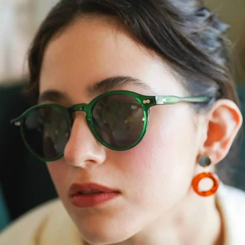 Retro Round Polarized Sunglasses 3