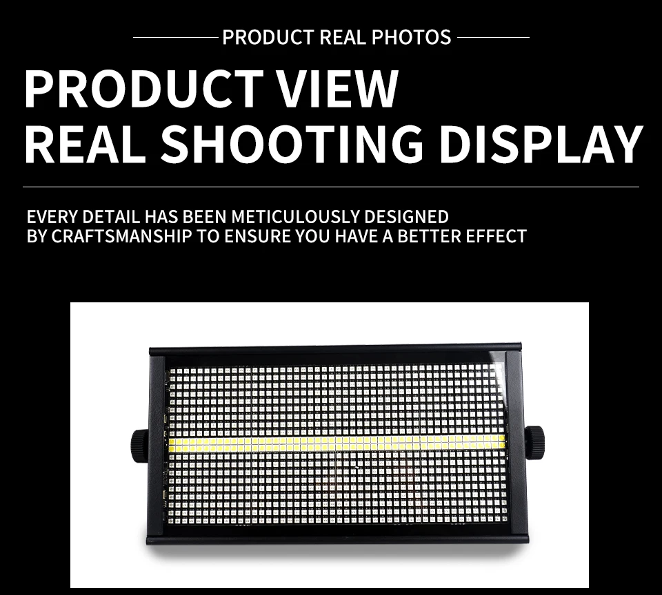 8+8 Segment 280W Led Strobe Light Horse Running Flash Light 960pcs DMX512 Wash E