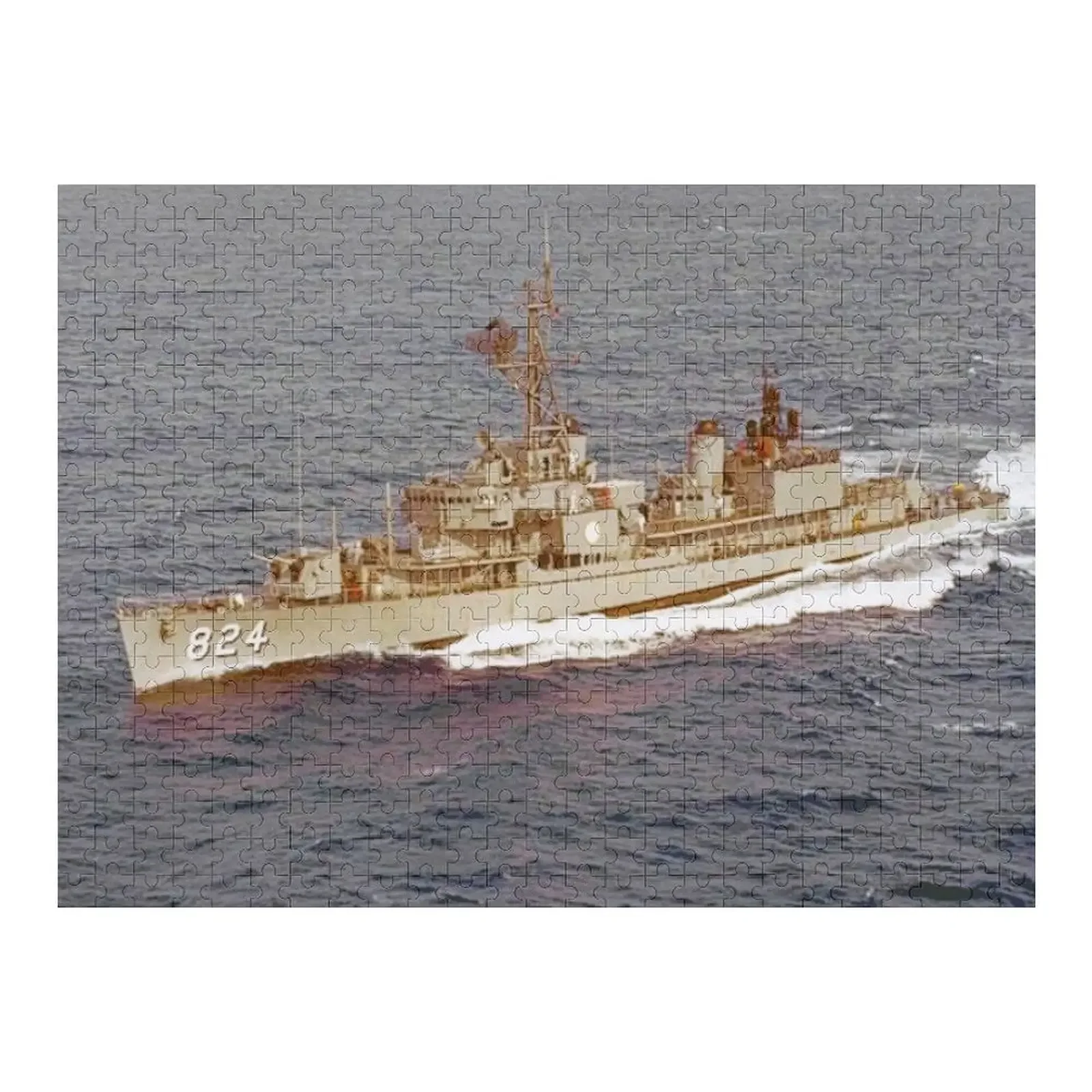 USS BASILONE (DD-824) SHIP'S STORE Jigsaw Puzzle Personalized Gift Married Diorama Accessories Custom Child Puzzle uss basilone dd 824 ship s store jigsaw puzzle personalized gift married diorama accessories custom child puzzle