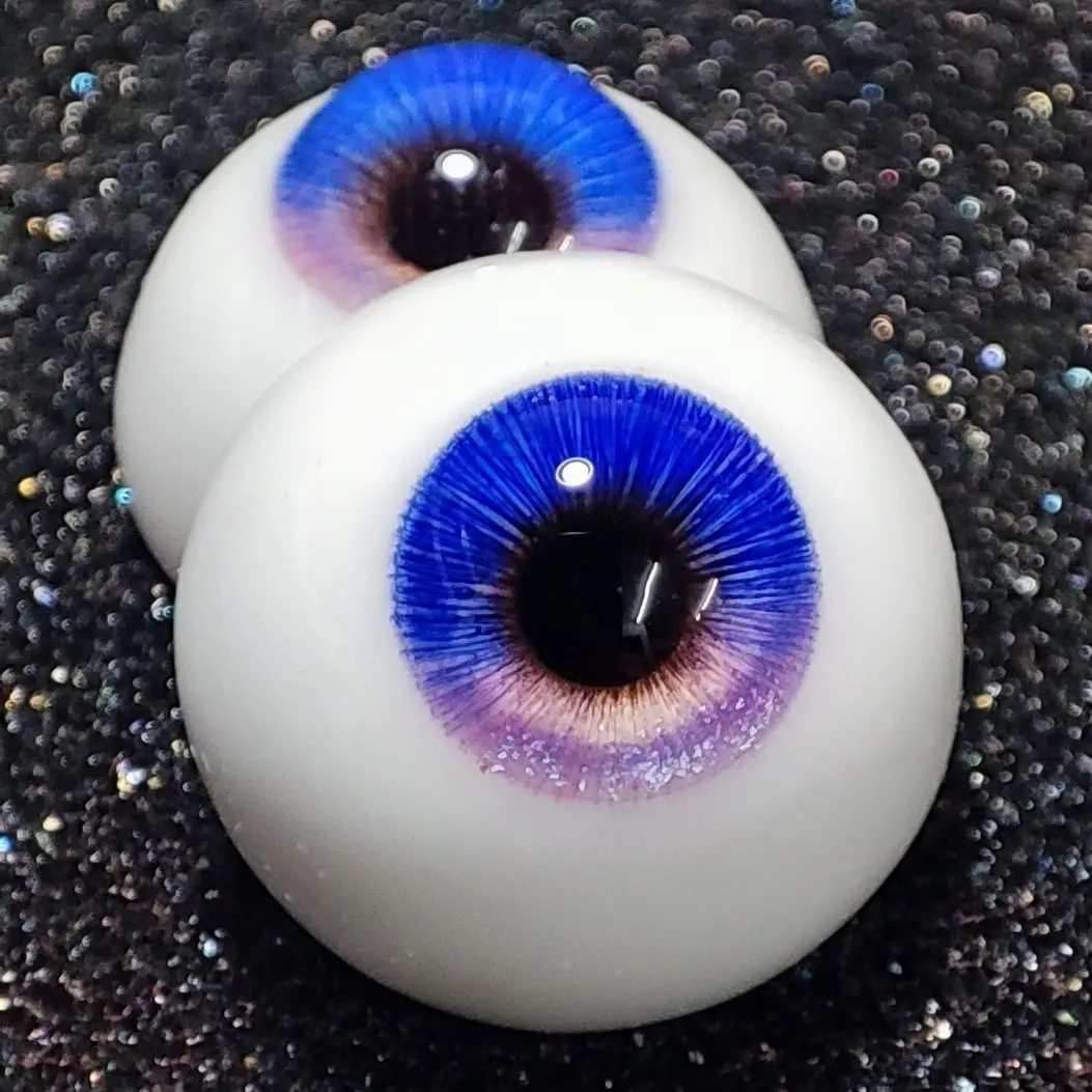 Harz Augen Puppe Augapfel DIY Puppe Zubehör für 1/6 1/8 1/3 bjd sd Puppe ob11 DIY hand gefertigten Augapfel 10mm/12mm/14mm/16mm/18mm – Detail 1