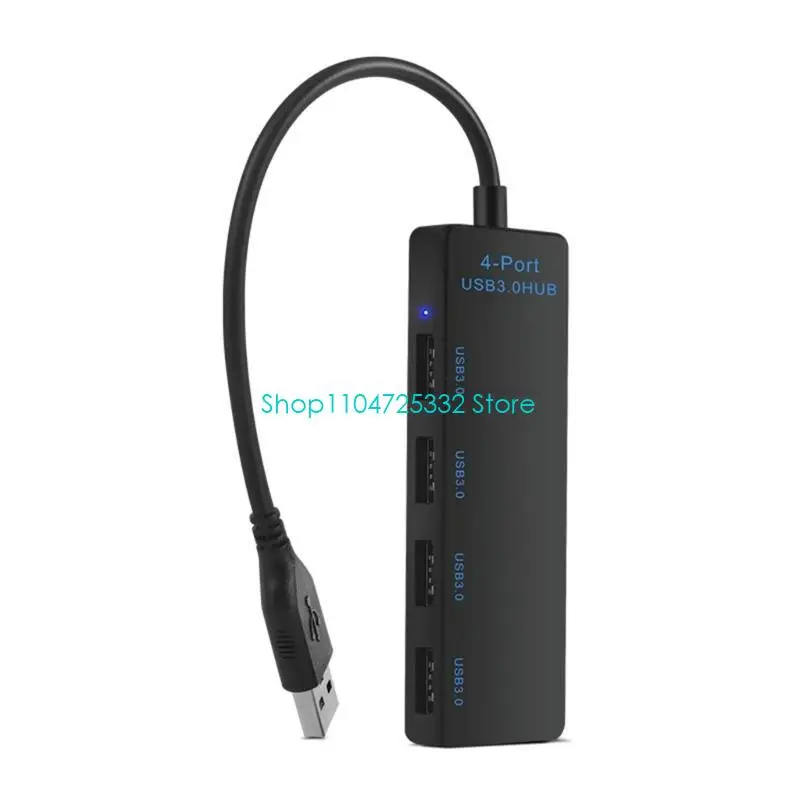 P5EA USB3.0 허브 스플리터 4 포트 USB 팽창 PC 노트북 및 홈 전자 장치