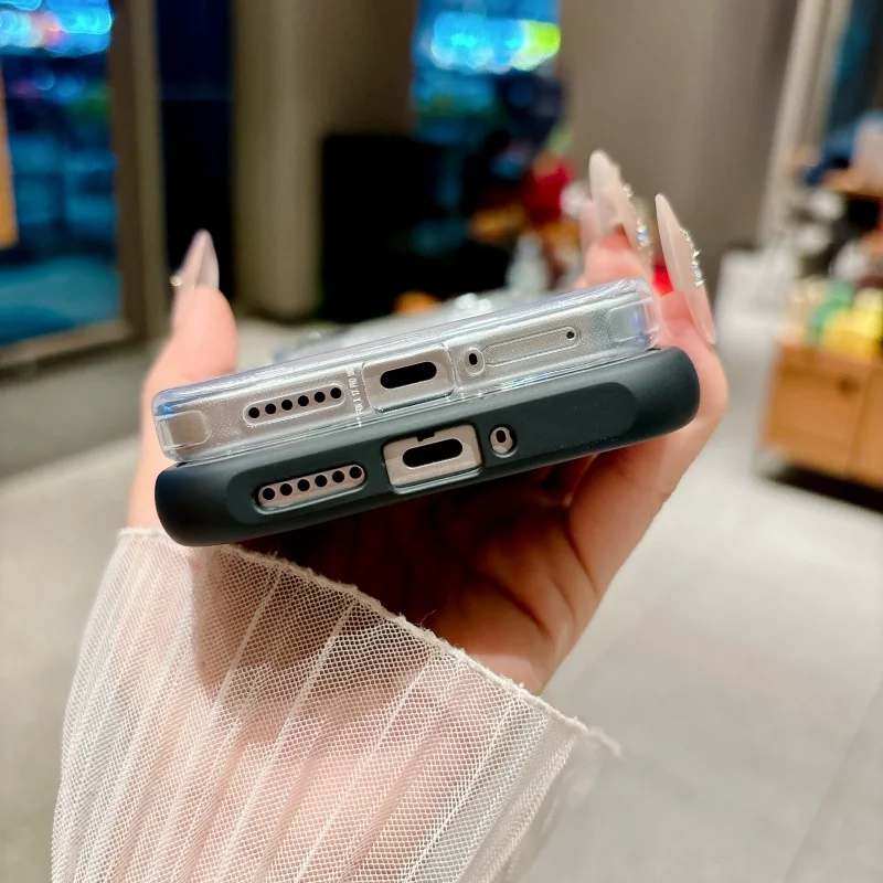 Matte Translucent Defender Case with Shockproof Magnetic Wireless Charging
