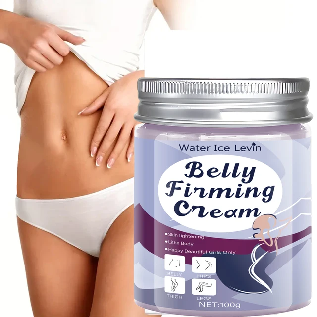 Crème raffermissante pour le corps, crème raffermissante abdominale, huile de jojoba et caféine, beige clair liftant, adaptée pour abdominaux, fesses, cuisses et poitrine 1
