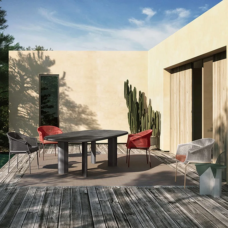 Single Nordic Outdoor Sofa Unique Fancy Individual Loveseat Outdoor Sofa House Lounge Kanepe Hotel Furniture