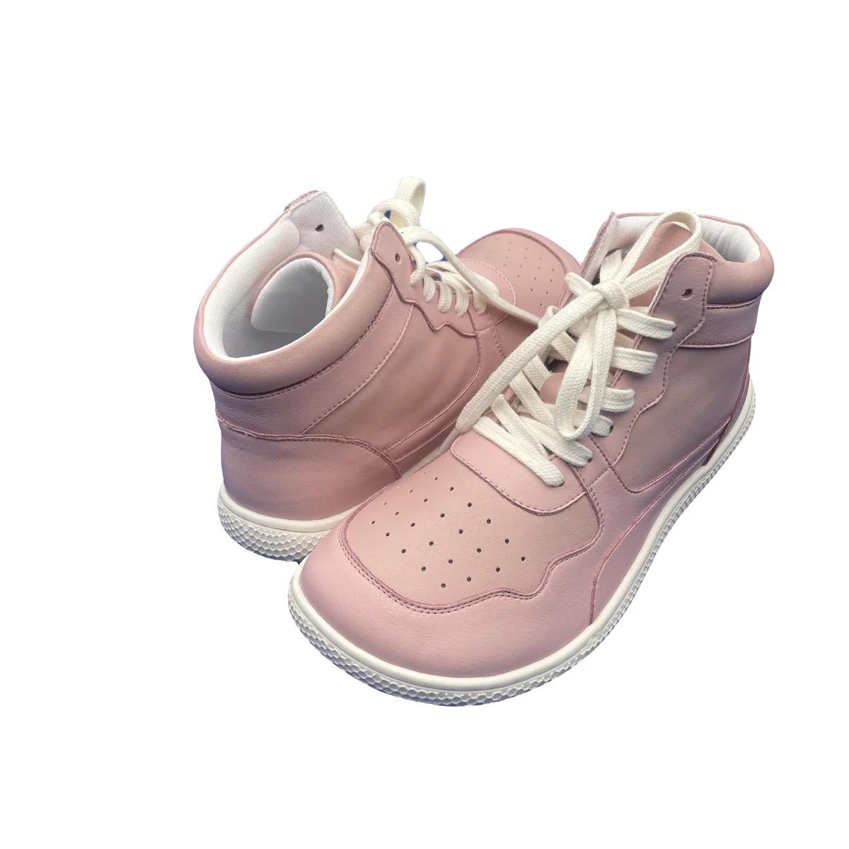 Tipsietoes 남녀공용 맨발  가죽 용수철 부츠, 플랫 소프트 제로 드롭 밑창, 넓은 발가락 상자, 유연한 경량 무게추