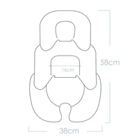 Coussin de Siège de Poussette pour Bébé, Universel, Multifonctionnel, Double Face, pour Voiture, Matelas en Polymère, Accessoires 5