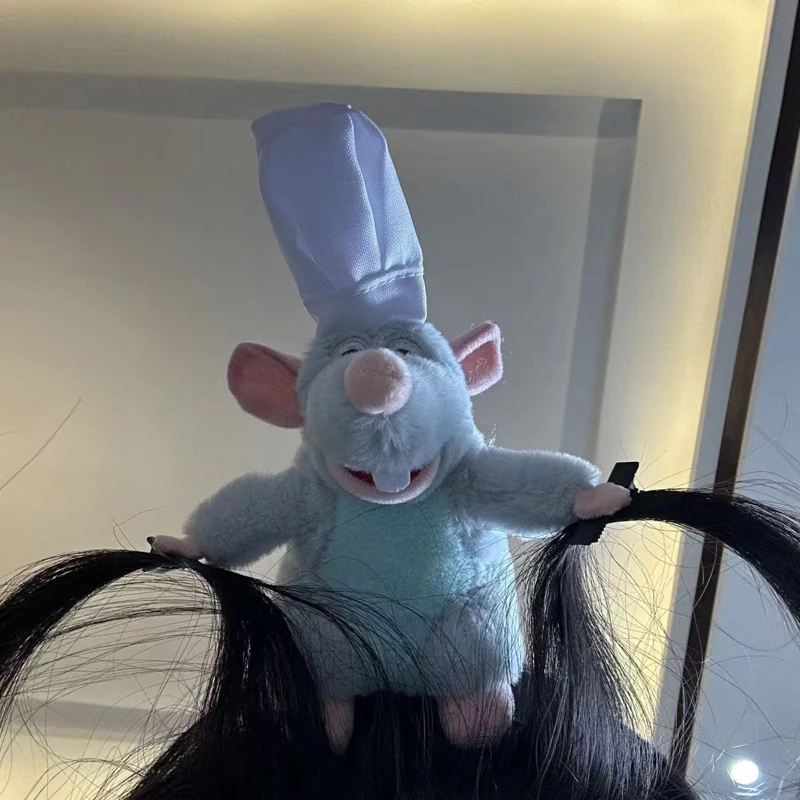 

Disney Ratatouille Cute Plush Doll Creativity Hairband Girl Headband Gifts Cartoon Wide-Brimmed Hairpin Kids Gift Shoulder Toys
