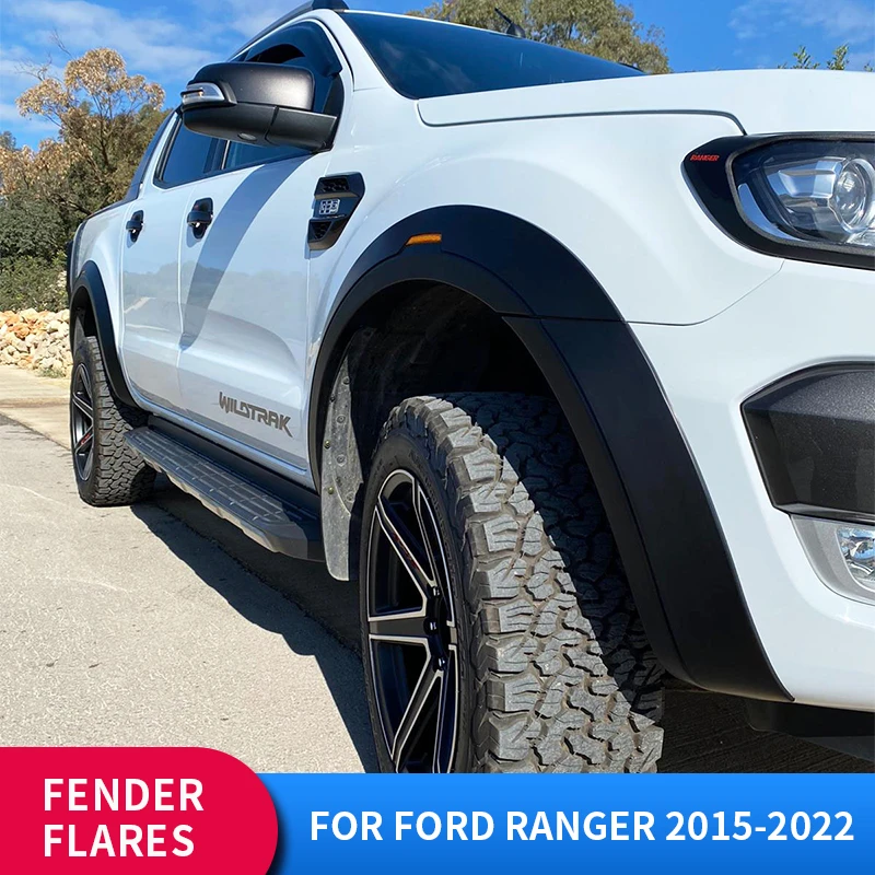 SLIM FENDER FLARES ARCH For FORD RANGER PX2 Mk2 Wildtrak 2015 2016 2017