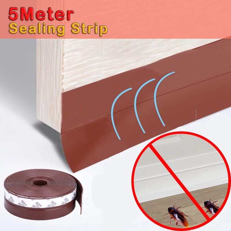 5M Door Bottom Seal Strip Weather Window Rubber Seal Weather Strip