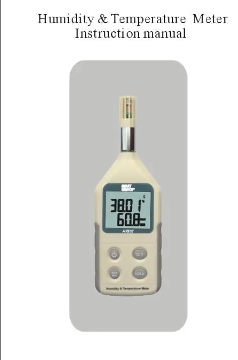 Smart Sensor AR837 Digital Temperature & Humidity Meter | LCD Thermometer Hygrometer High Accuracy Indoor Tester detail image 1