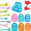 Snow Mold Snowball Maker Snow Toys Winter Snow Mold Tongs Dinosaur Duck Shape Cartoon Snow Sand Clip Mold Kid Snowball Fight 1