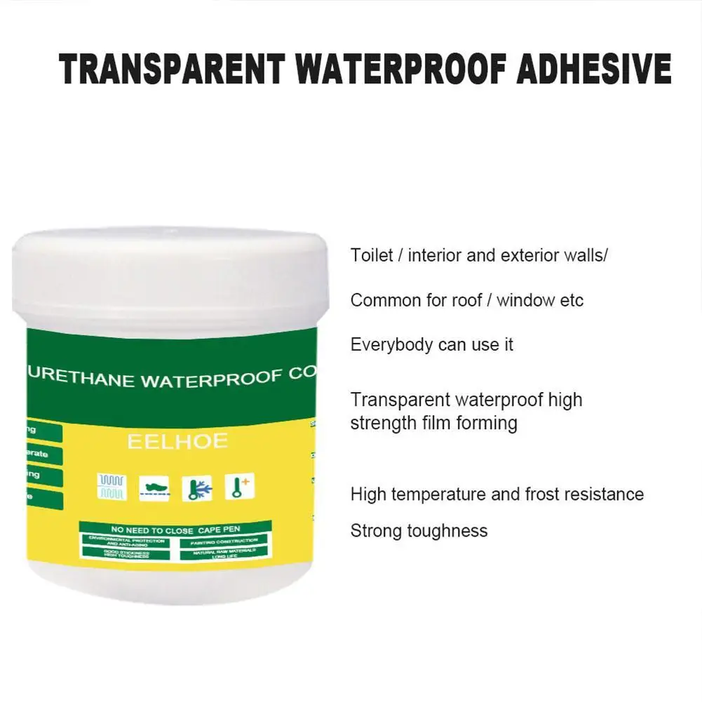 30/100/300g Innovative Sealer Mighty Paste Polyurethane Waterproof Coating Home Bathroom Roof High Bonding Strength Coating