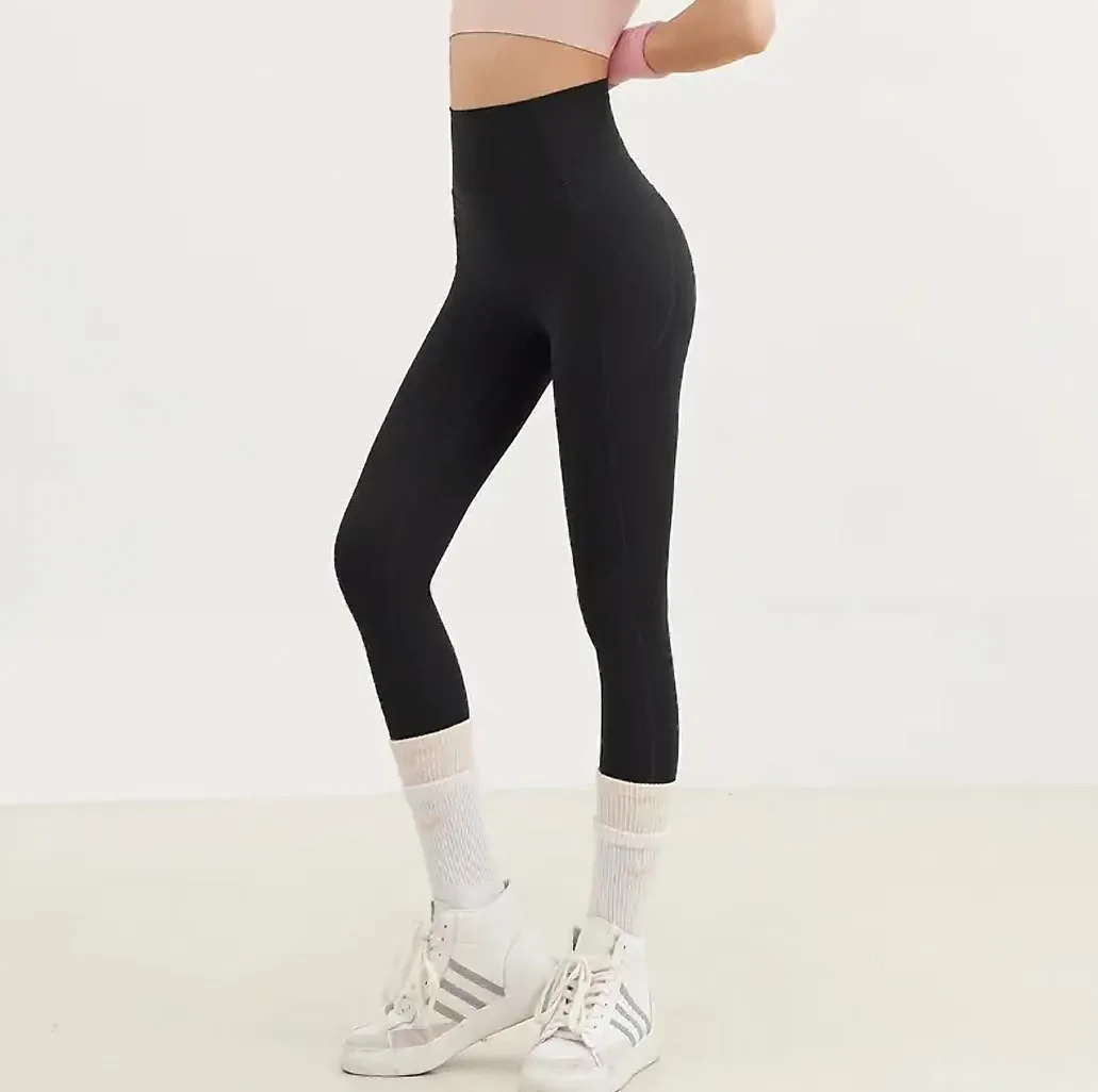 Women's Workout Leggings with Pockets, High Waist Yoga Pants for Running & Cycling, Tummy Control Fitness Tights 3