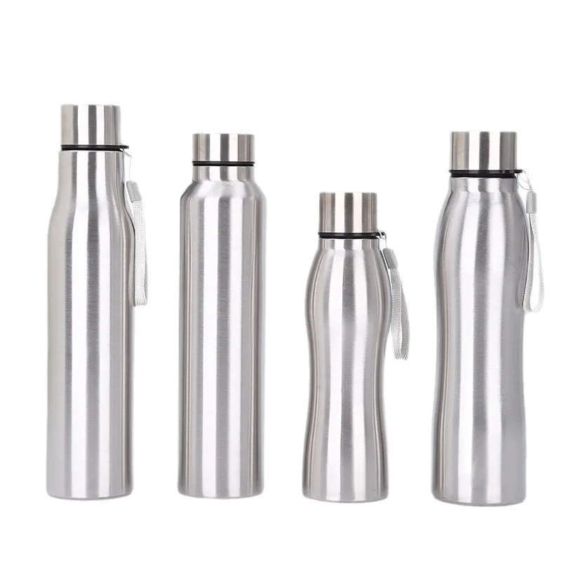 Durable 1000ml Stainless Steel Sports Water Bottle - Rugged Outdoor Flask