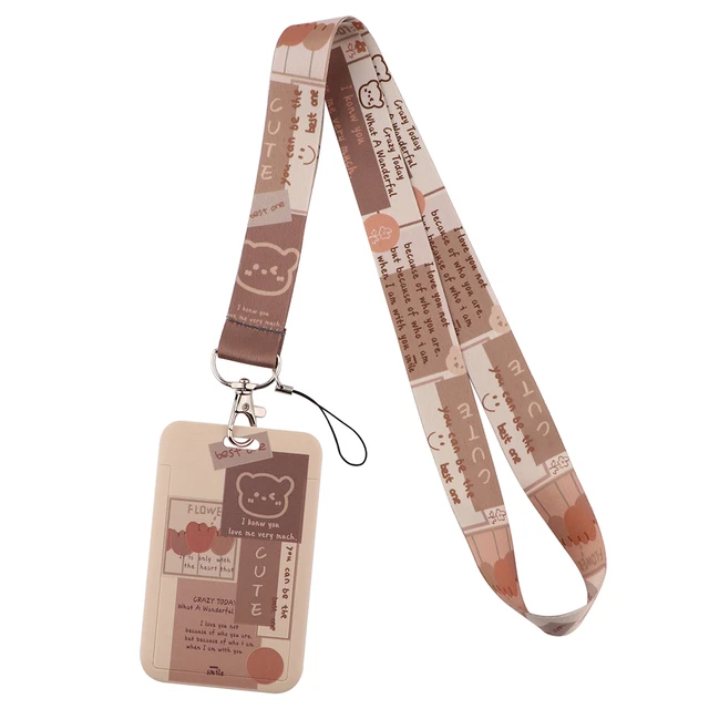 lv lanyard with id holder