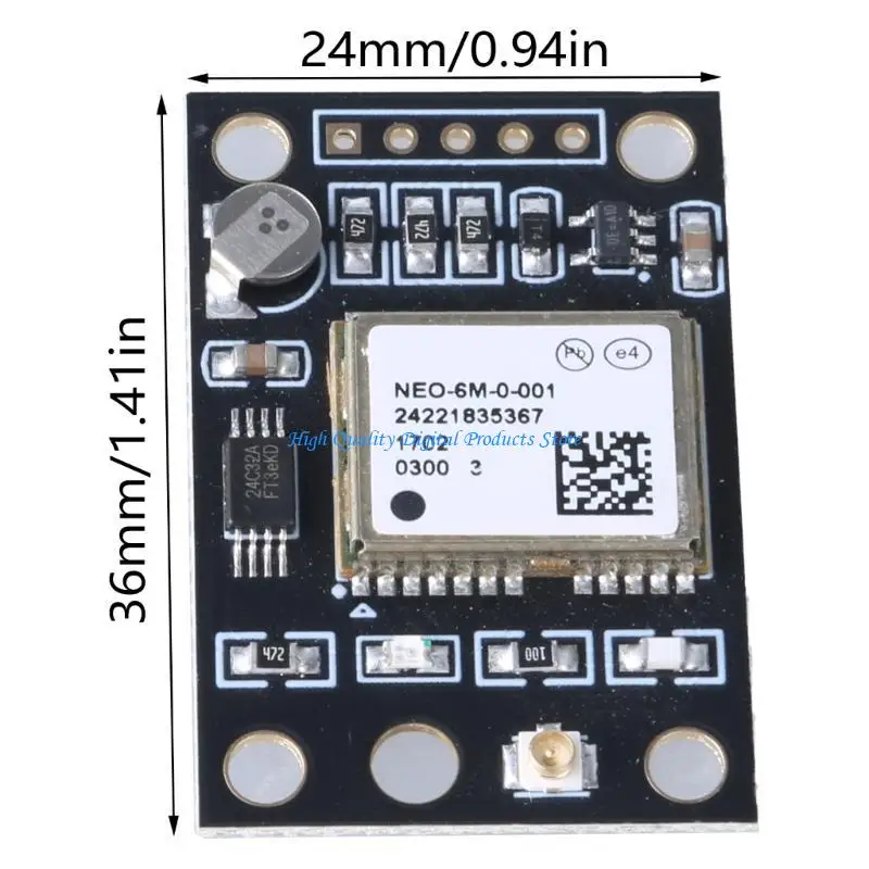 U2JE 1 세트 GY-NEO6MV2 공중 모델 포지셔닝 네비게이션 시스템 빠른 잠금 신호 호환성 APM2.5 비행 컨트롤러